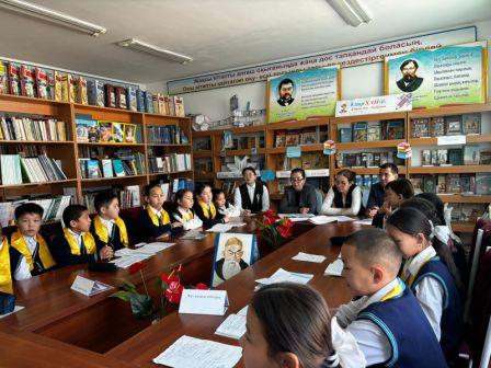 "Жамбылдың жыр қайнары" атты сайыс сабақ өткізілді